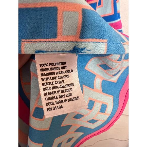 Crown & Ivy Dress Size SM Geometric Shapes Multicolor - Picture 4 of 5